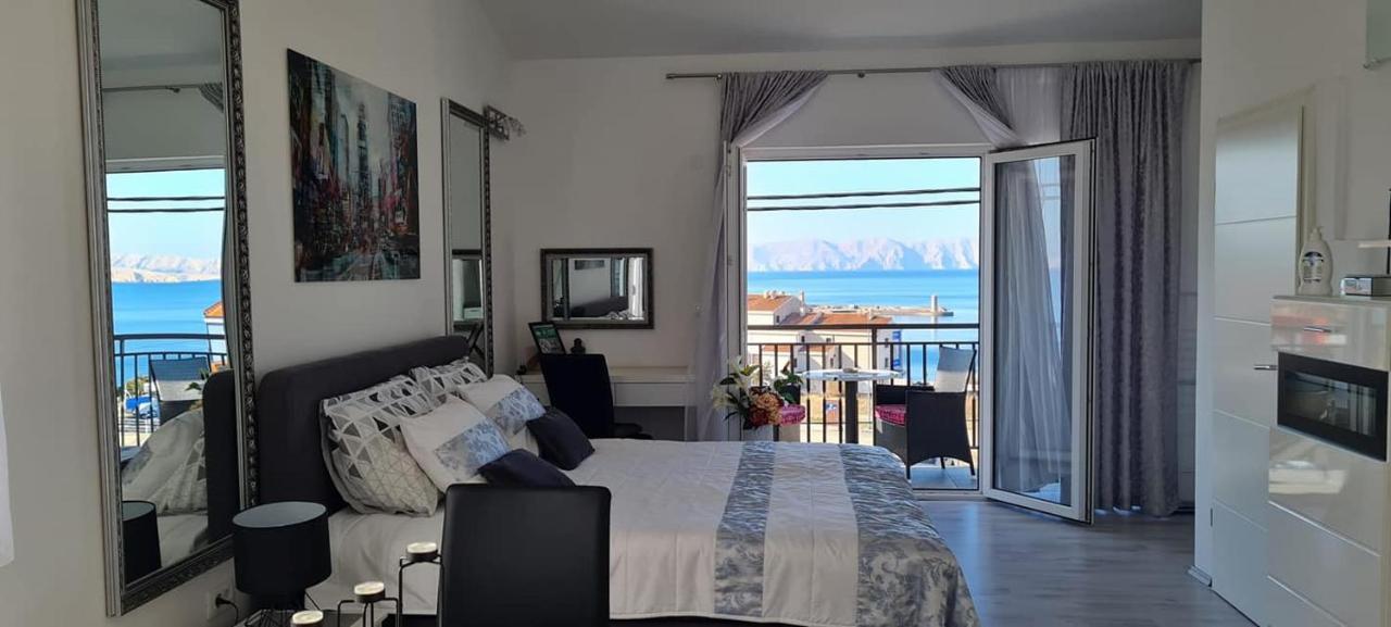 Beautyful Sea View 6 Luxury Studio Danijela 1 센 외부 사진