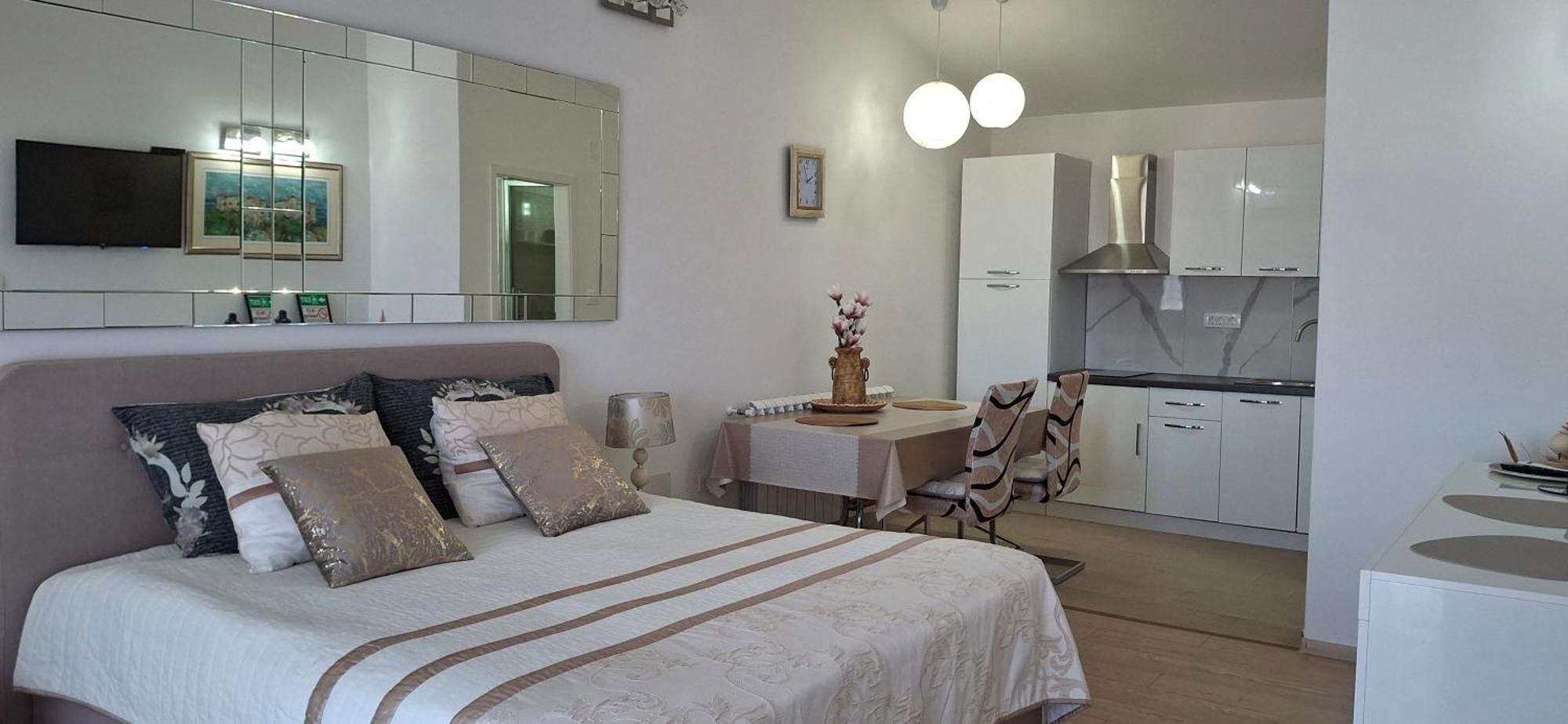 Beautyful Sea View 6 Luxury Studio Danijela 1 센 외부 사진