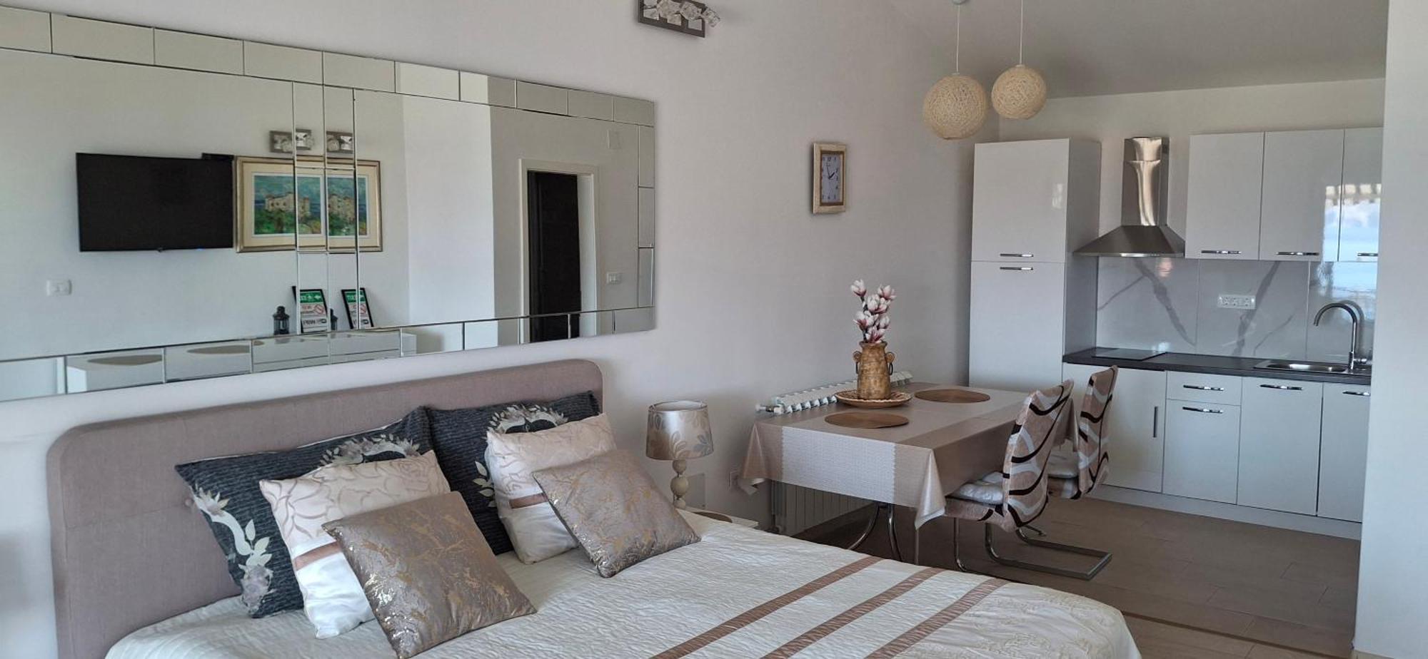 Beautyful Sea View 6 Luxury Studio Danijela 1 센 외부 사진