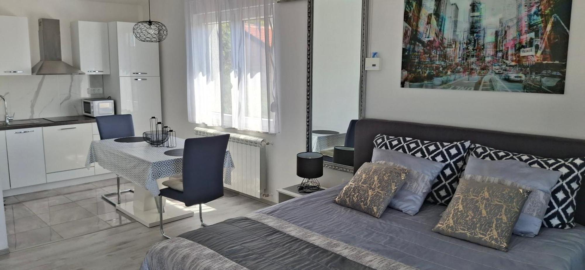 Beautyful Sea View 6 Luxury Studio Danijela 1 센 외부 사진