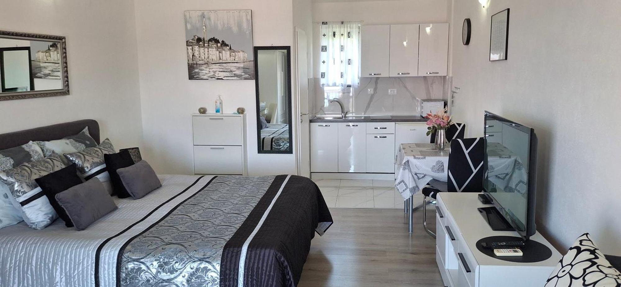 Beautyful Sea View 6 Luxury Studio Danijela 1 센 외부 사진