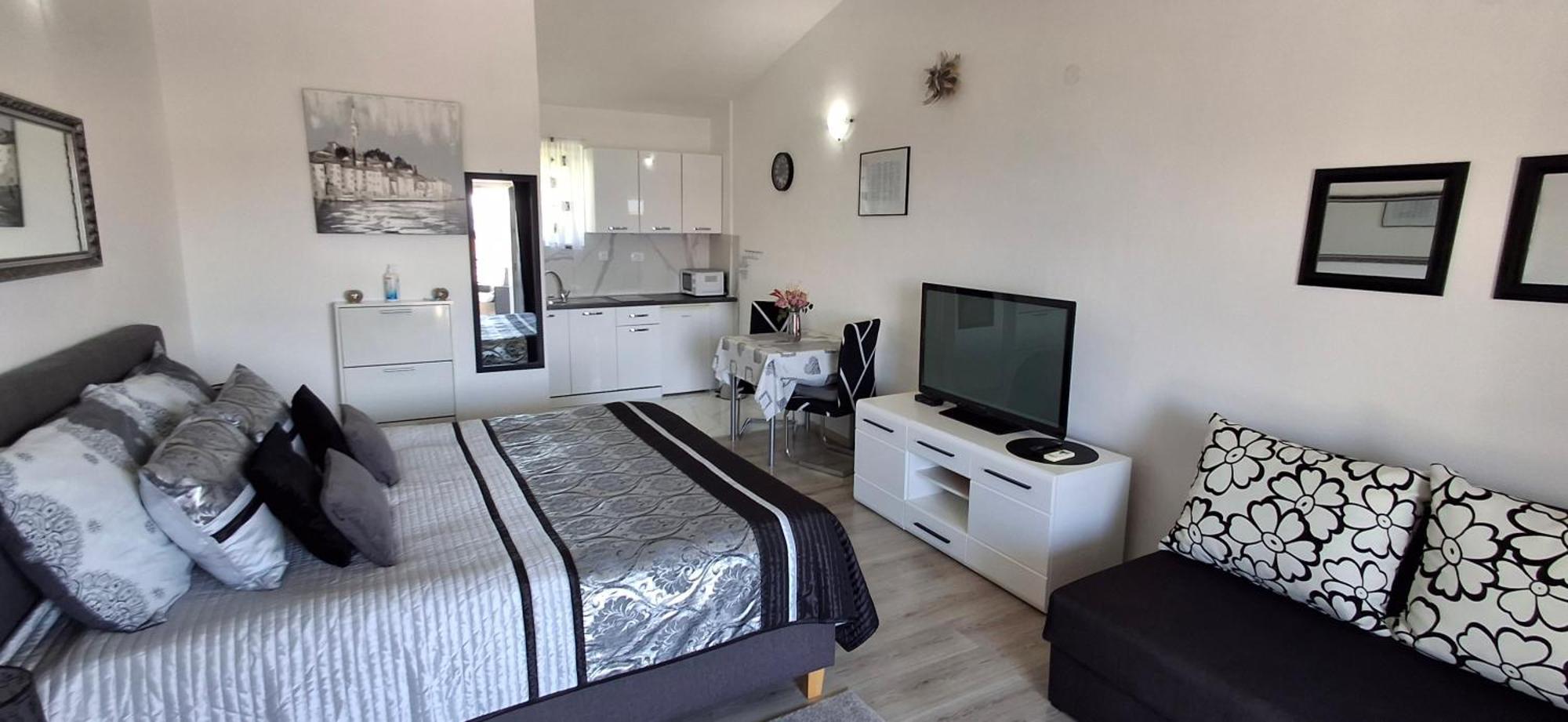 Beautyful Sea View 6 Luxury Studio Danijela 1 센 외부 사진